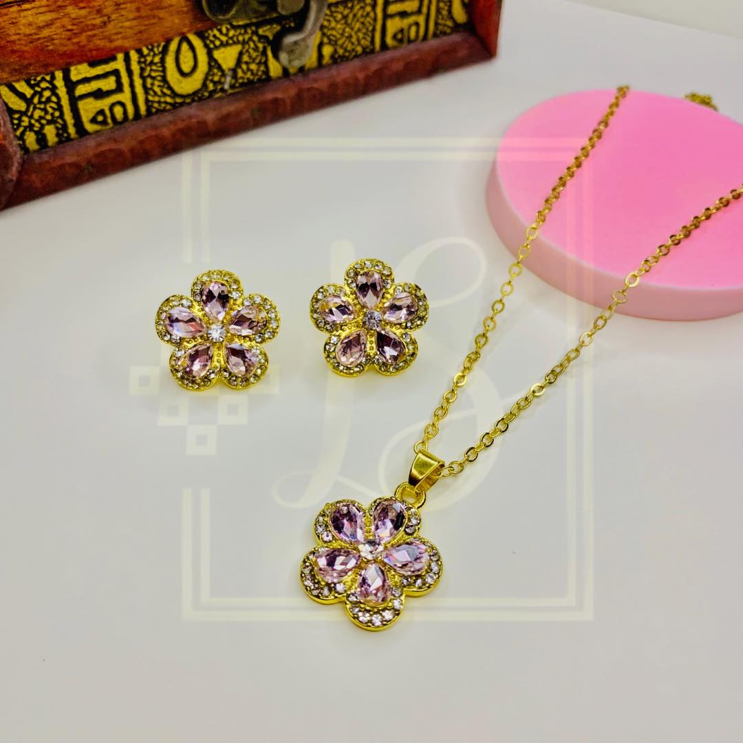 Set Minimalista Flor de Ciruelo